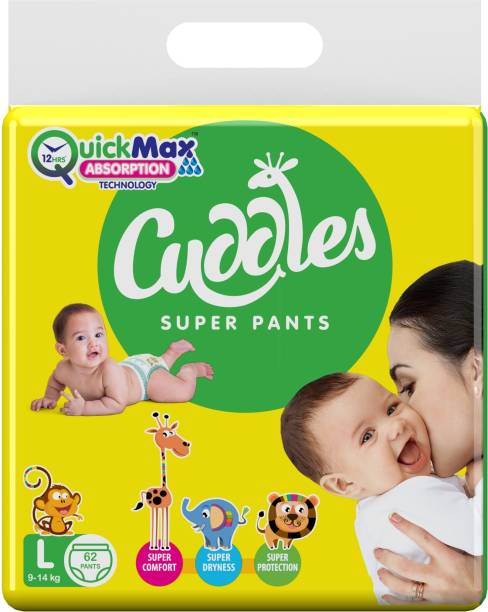 Cuddles - Super Pants Pant Style Diaper - L