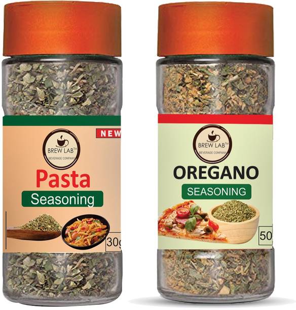 Brew Lab brew lab 100% Fresh Best Quality Combo Of Pasta Seasoning and Oregano Seasoning