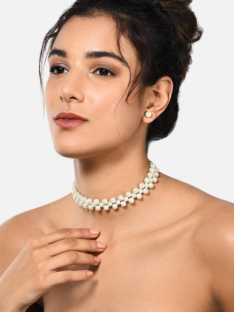 Alloy Silver Silver Jewel Set