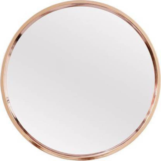 Mirrors For Walls, Copper Round Mirror The Range