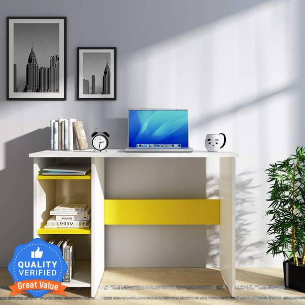 Woodbuzz Engineered Wood Study Table