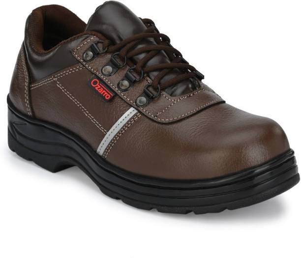 Ozarro Steel Toe Leather Safety Shoe