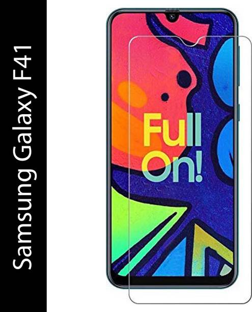 EASYBIZZ Tempered Glass Guard for Samsung Galaxy F41