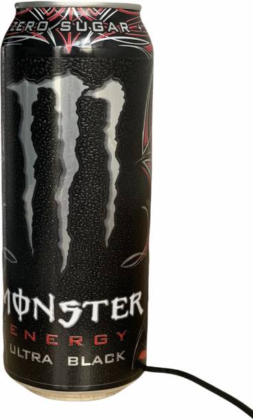 monster energy Ultra Black 500ml each (pack of 6 cans) ...