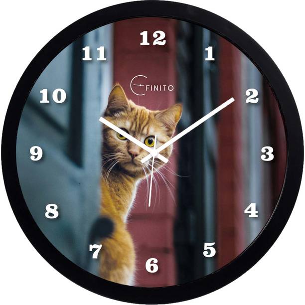 Efinito Analog 33 cm X 33 cm Wall Clock
