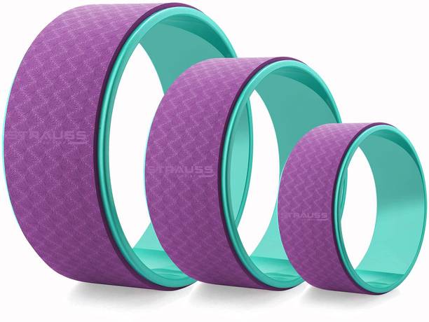 Strauss Yoga Wheel Set of 3 Yoga Blocks