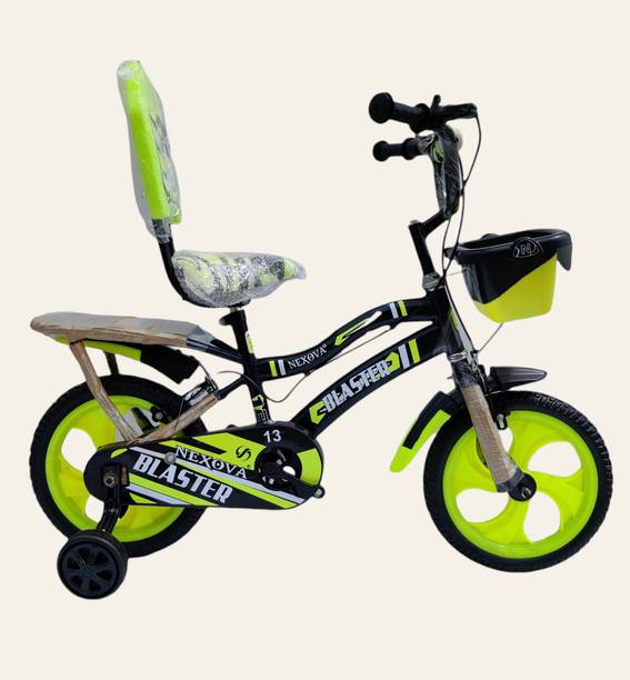 NEXOVA 12 T BLASTER CARRIER (PVC RIM) GREEN (FOR 2 TO 4 YEAR KIDS) 14 T (inch) BMX Cycle