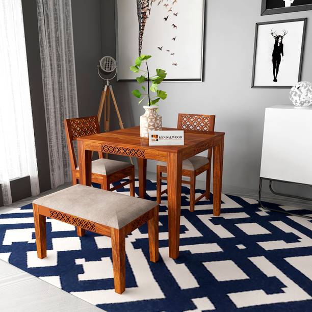 Kendalwood Furniture Solid Wood 4 Seater Dining Set