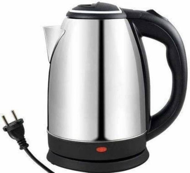 London Britches Electric Kettle-Tea and Coffee Boiler/Milk Boiler/Water Boiler (1.8 lt) Electric Kettle (1.8 L, Silver) Electric Kettle (1.8 L, Silver) Electric Kettle