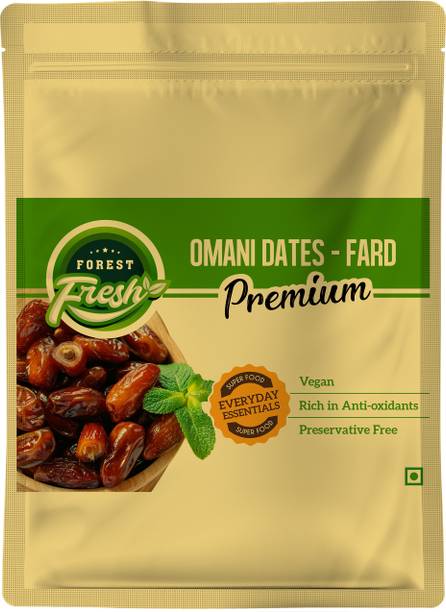 Forest Fresh Premium Omani Dates (Khajoor) - Fard - 250gm - Dry Fruits & Nuts - Dates