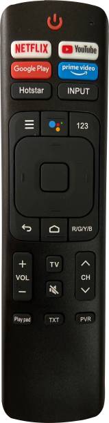 SHIELDGUARD Smart LED/LCD TV Remote Control, Compatible for LED/LCD TV (Without Voice Function) VU Remote Controller