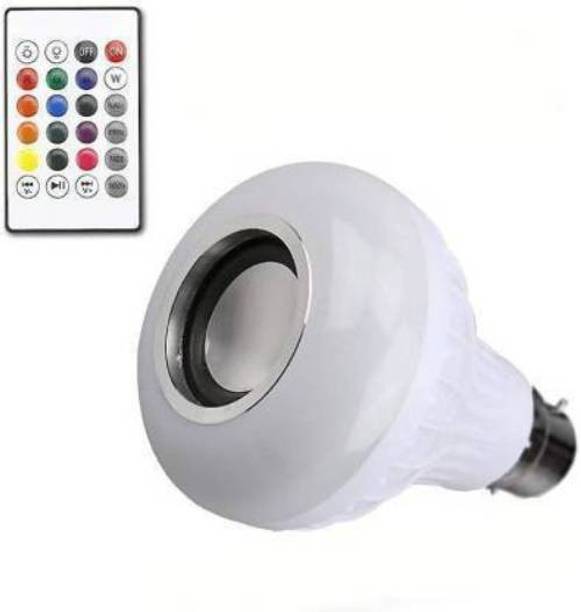 Planetoid BLUETOOTH MUSIC LED BULB MULTICOLOR WITH 18 LED COLOR Smart Bulb