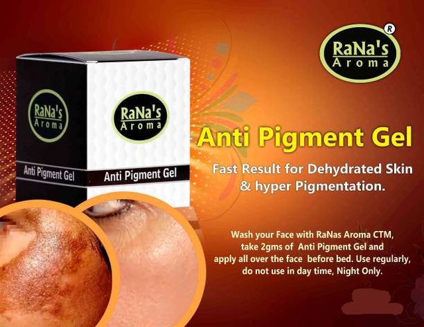RaNa's Aroma Anti Pigment Face Gel (Pimples, Anti-aging, Blackhead Removal, Dead Skin Removal ) 50 g