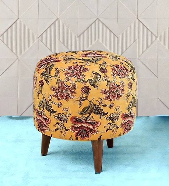 Globally Indian Fabric Standard Ottoman