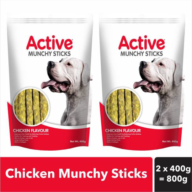 Active Munchy Sticks Chicken Dog Treat