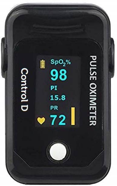 Control D Professional SpO2, PI, Plethmysmogram, Pulse Bar Graph FingerTip Oxy meter Finger Oxygen Saturation Heart Rate Monitor Pulse Oximeter