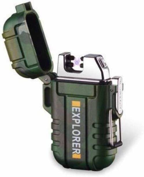 GUGGU ITL_642J_Explorer Cigarette Lighter ||Perfect Gifting For Cigarette Lovers Waterproof Rechargeable Electric Lighter||Electronic ||Eco Friendly ||Unique USB||Cigarette Lighter|| Pocket Friendly|| Size Compact|| ITL_642J_Explorer Cigarette Lighter ||Perfect Gifting For Cigarette Lovers Waterproof Rechargeable Electric Lighter||Electronic ||Eco Friendly ||Unique USB||Cigarette Lighter|| Pocket Friendly|| Size Compact|| Cigarette Lighter