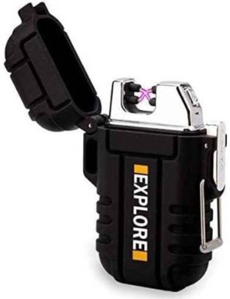 GUGGU WXW_675D_Explorer Cigarette Lighter ||Perfect Gifting For Cigarette Lovers Waterproof Rechargeable Electric Lighter||Electronic ||Eco Friendly ||Unique USB||Cigarette Lighter|| Pocket Friendly|| Size Compact|| WXW_675D_Explorer Cigarette Lighter ||Perfect Gifting For Cigarette Lovers Waterproof Rechargeable Electric Lighter||Electronic ||Eco Friendly ||Unique USB||Cigarette Lighter|| Pocket Friendly|| Size Compact|| Cigarette Lighter