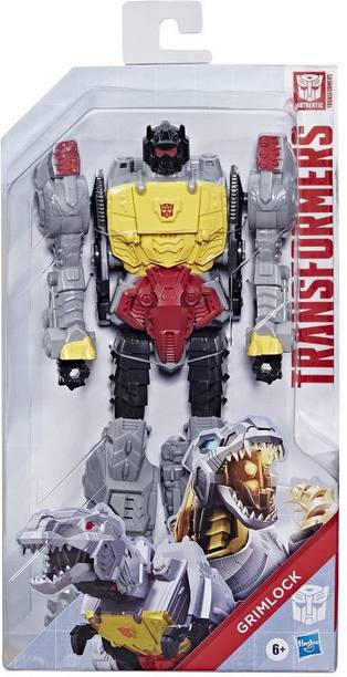 TRANSFORMERS Toys Titan Changers Grimlock Action Figure - For Kids Ages 6 and Up, 11-inch