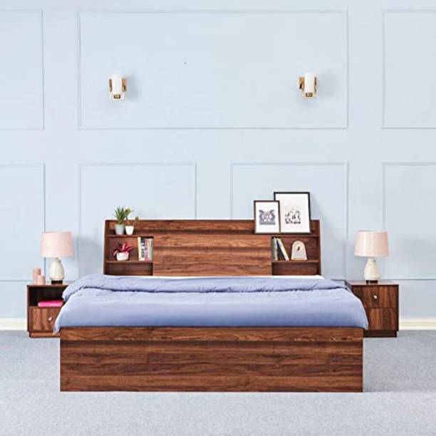 Wakefit Leo Engineered Wood King Box Bed