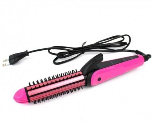 Moonlight NHC- 8890 3IN1 HAIR STRAIGHTENER FOR NEW GENERATION (PINK ) Hair Styler