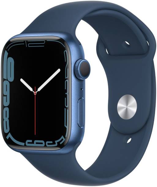 Apple Watch Series7 (GPS, 45mm) - Blue Aluminium Case with Abyss