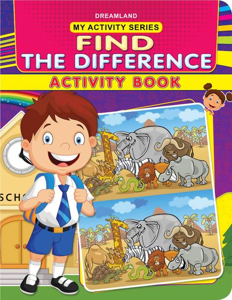 My Activity- Find the Difference Activity Book