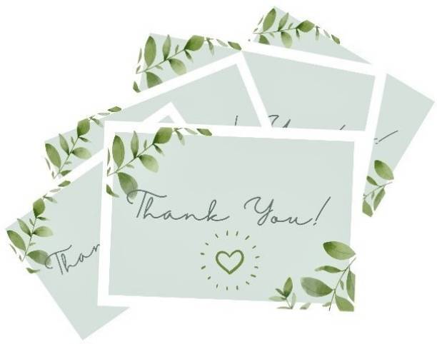 EASIN Thank you card Thank You for Your Order Business Cards Greeting Cards to Customer, Modern Design Appreciation Cards for Small Business Owners Sellers (3.5 x 5) inch. Greeting Card
