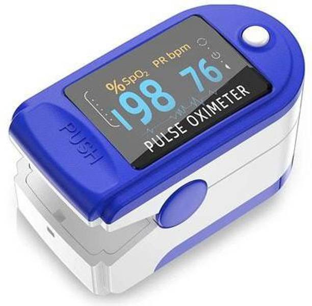 buddha BUDDH Pro Serie Fingertip Pulse Oximeter Blood Oxygen Saturation Monitor with Silicon Cover, Batteries and Lanyard (Royal Blue) Pulse Oximeter