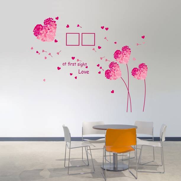 Wallzone Love At First Sight Medium Vinyl Wallsticker