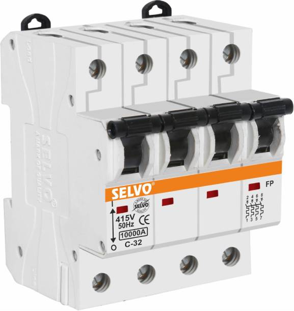 Selvo Four Pole C-32A MCB GSELFPC12046 MCB