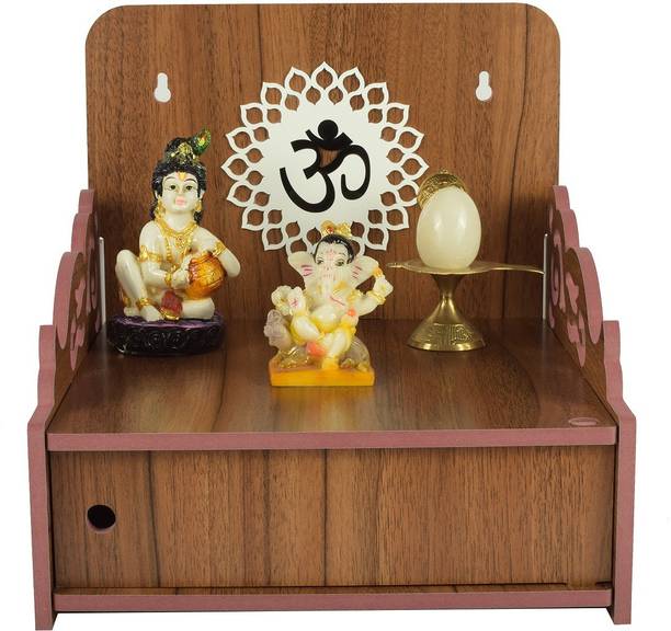 YIXT Art and Craft Wooden Temple Beautiful Plywood Mandir Pooja Room Home Decor Office OR Home Temple Temple Wooden Beautiful Plywood Mandir Pooja Room Home Decor Office OR Home Temple Wall Hanging Product Engineered Wood Home TempleWooden Singhasan Temple for God, Laddu Gopal Sinhasan for Pooja Mandir, Singhasan for Diwali, Durga Pooja, Navratri, Ganesh Chaturthi Engineered Wood Home Temple