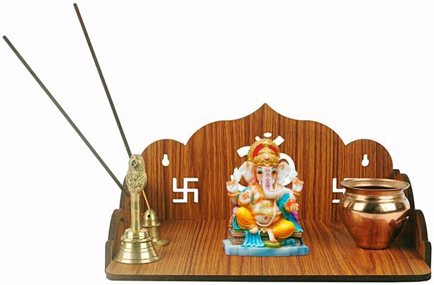 JrWall ART TEMPLE-009 Engineered Wood Home Temple