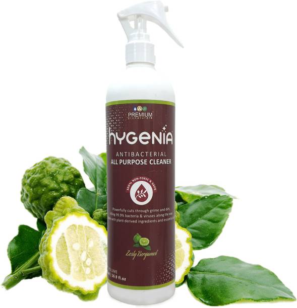 Premium Bionaturals Hygenia Antibacterial All Purpose Cleaner-Bergamot Essential Oil-Eco Friendly,Baby,Pet Safe