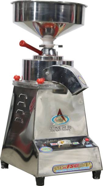 Aastha ( Aastha Atta Chakki ) Aastha Semi Automatic Aata Chakki, Domestic Atta Maker with High Quality Stainless Steel Body, Aatta Maker, Atta Chakki, Ghar Ghanti, Specially for Grains and Masala Grinding ( 2-in-1 ) atta maker with Standard Premium Accessories. ( 0.75 unit/hr Low Power Consumption, 1 HP Fully Copper Winding Electric Motor) Stainless Steel Body Flourmill