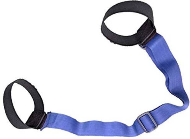 HeadTurners Yoga Mat Strap and Sling Belt for Carrying & Holding Mat- ( Blue, Pack of 1) Nylon Yoga Strap