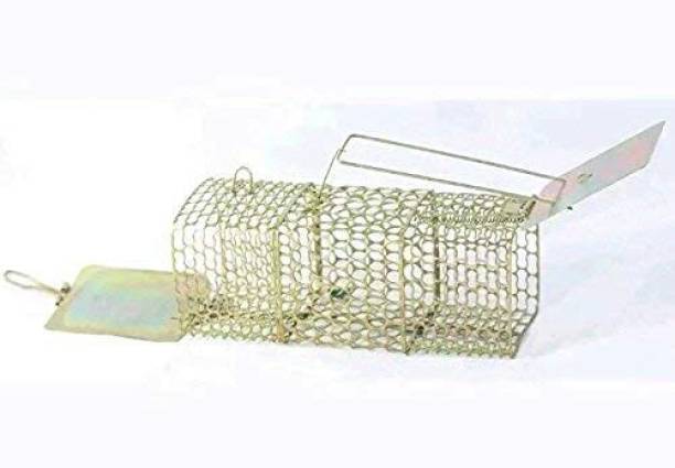 Dsom Rat Catcher Cage Made with Brass Metal Wires-Small Cage Seed Catcher