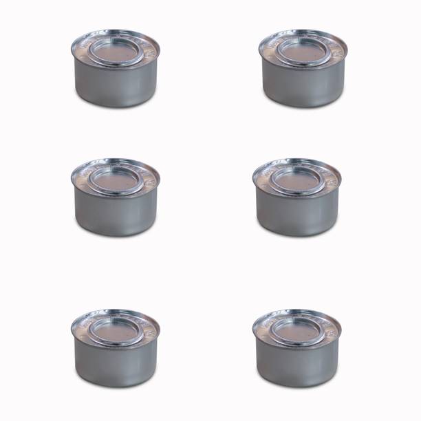 malabar Chafing Dish Fuel Cans - Food Warming Wick Candle Burners for Buffets (4 Hour) Round Chafing Dish