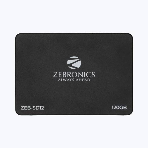 ZEBRONICS SMART 120 GB Laptop, Desktop Black SATA Internal Solid State Drive (SSD) (ZEB-SD12)