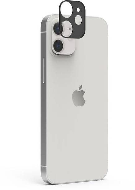 Mobilive Camera Lens Protector for Apple iPhone 12 Mini Edge to Edge 3D Curved 9H Hardness Real Glass Protector