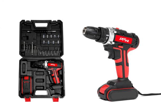 SKIL AX Cordless Pistol Grip Drill 20V with Accessories...