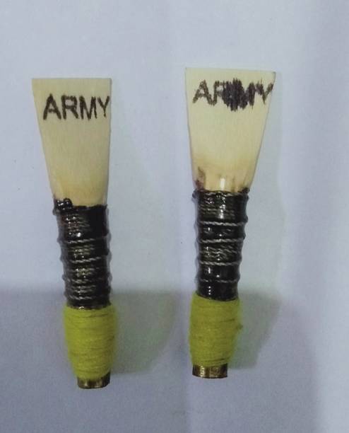 KANHA HUB bagpiper reed 2 pc army English black color Reed