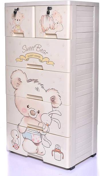 IRIS Portable Plastic Clothes Closet Wardrobe Storage Organizer Plastic Almirah