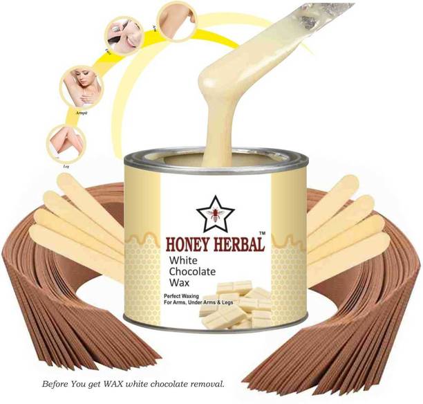 Wax Pro Chocolate Hair removal wax with 30pcs waxing strips and stick(600HM) Wax