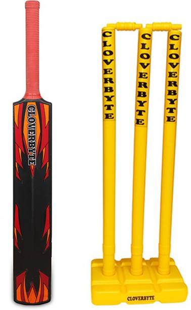 CLOVERBYTE Blast Cricket Combo Set of Cricket Bat And Cricket Wicket Cricket Kit