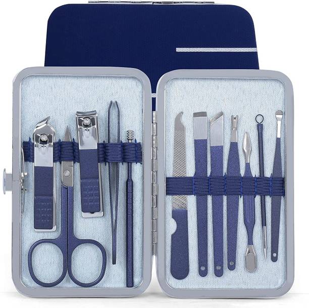 DOCOSS 12 IN 1 Manicure Pedicure Kit With Nail Cutter / Manicure Pedicure Kit For Men Women/ Manicure Kit Nail Pedicure Set /Pedicure Set Professional /Nail Cutter Set /Pedicure Kits