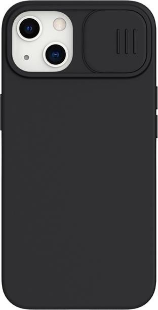 Nillkin Back Cover for Apple iPhone 13, Camshield Silky Magnetic Silicone Case