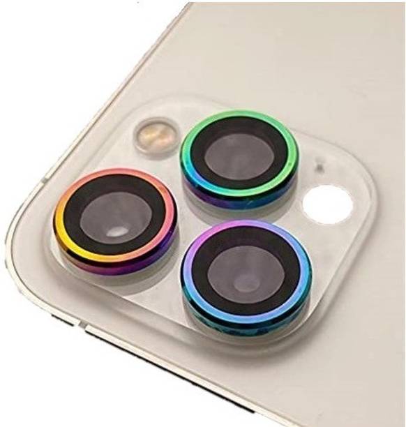 Casesily Camera Lens Protector for Apple iPhone 12 Pro Max Aluminium Metal Color Ring, 9H Hardness Scratch Proof