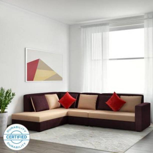 lifestyle furniture Fabric 6 Seater  Sofa