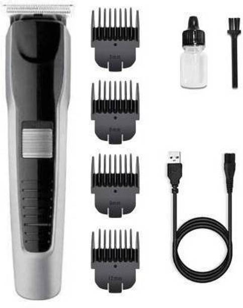 RACCOON Professional Hair Clipper And Trimmer With Ionic Function Cordless Rechargeable Digital Crystal Steel Knife Head For Hair And Beard Cut 90 Minutes Runtime- Waterproof Shaver For Men, Women